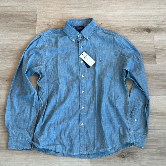 Ralph Lauren Light Blue Casual Shirt - Picture 2 of 10